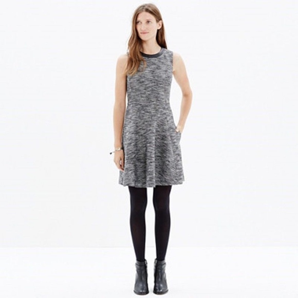 Madewell Dresses & Skirts - NWT Madewell Tweed Fit & Flare Dress